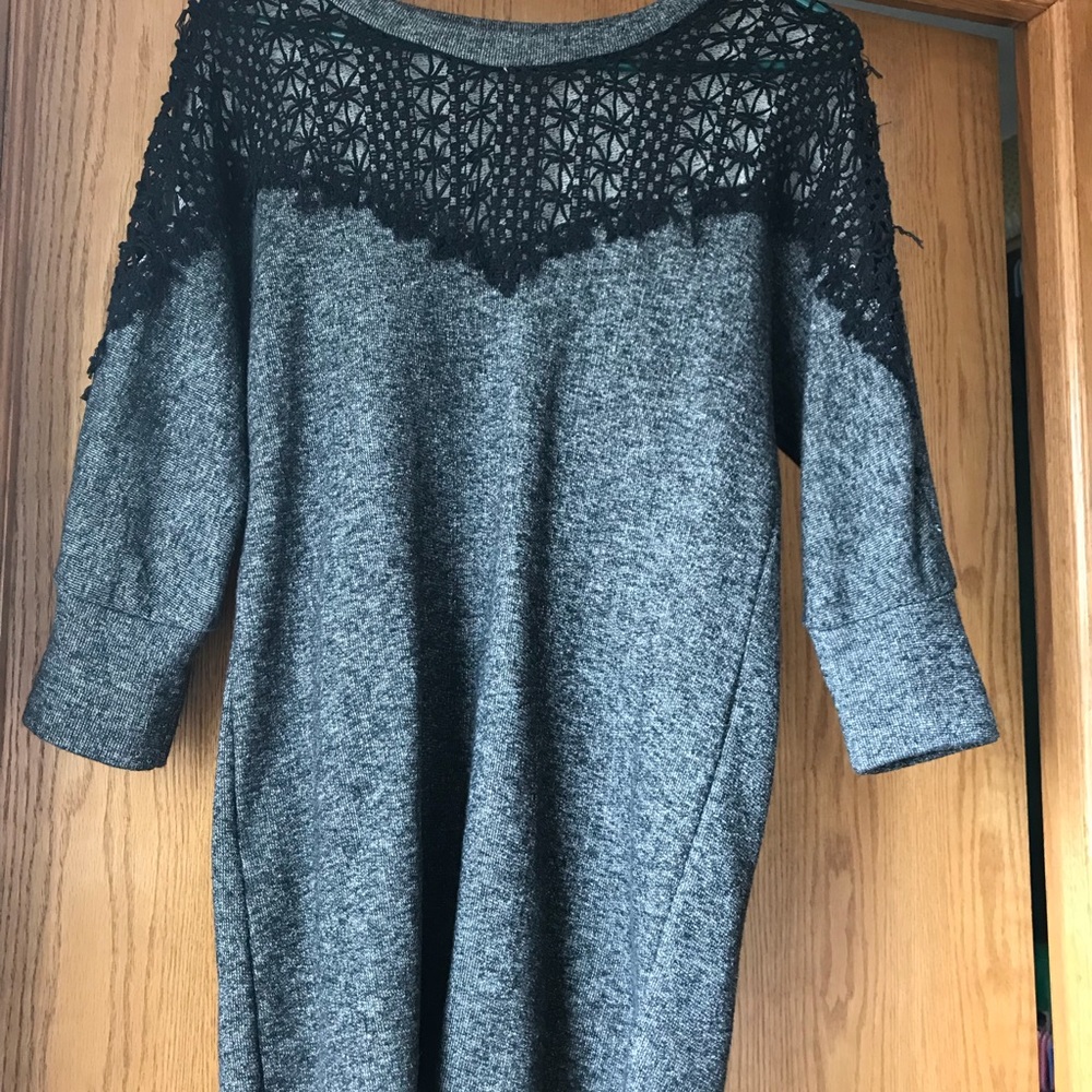 Long sweater dress